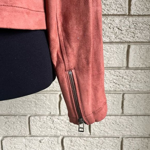 Women’s Bomber Moto Jacket Good Hart size Large NWOT - Picture 11 of 16